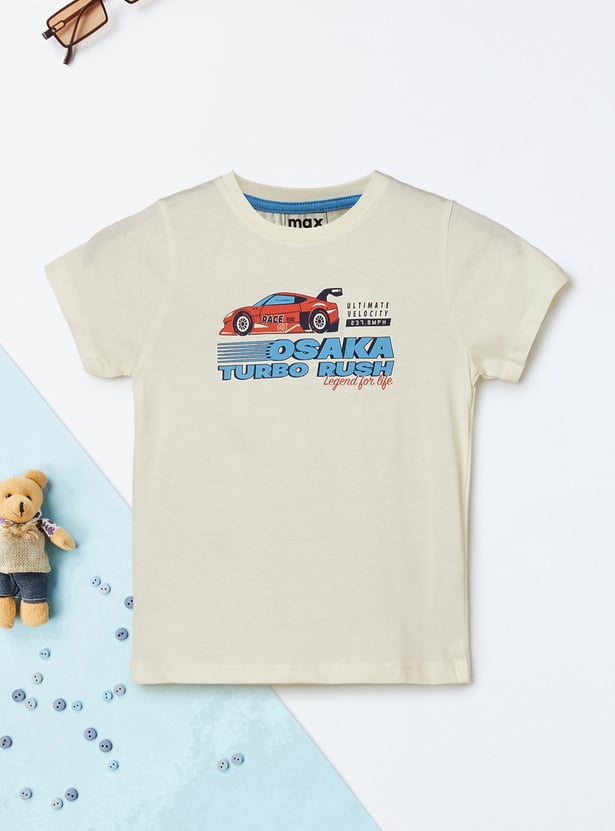 Boys Printed T-shirt - Pack of 2