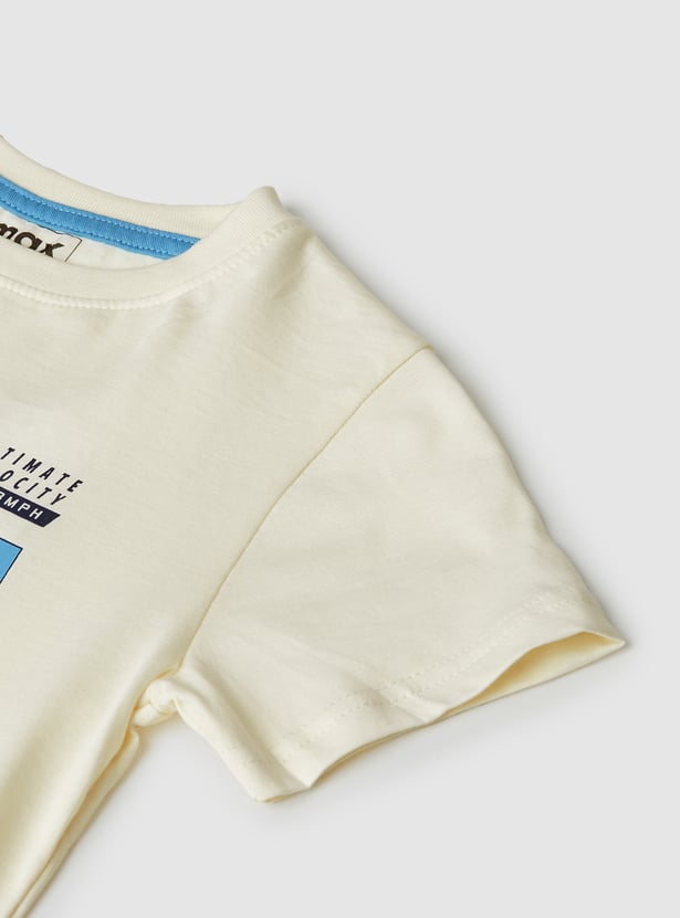 Boys Printed T-shirt - Pack of 2