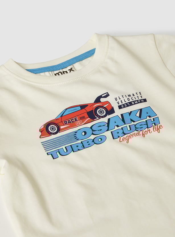 Boys Printed T-shirt - Pack of 2