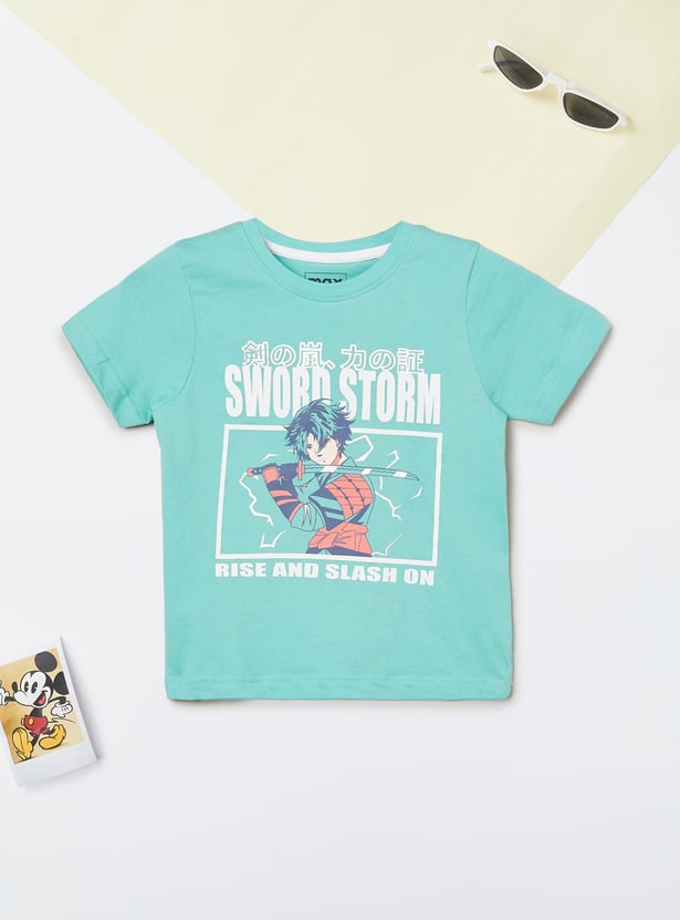 Boys Printed T-shirt - Pack of 2