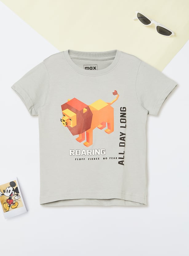 Boys Assorted T-shirt - Pack of 2