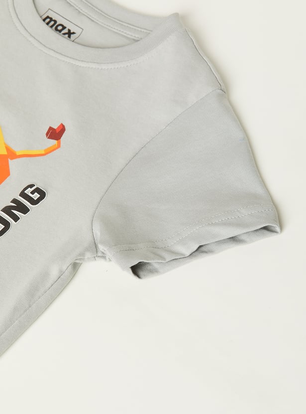 Boys Assorted T-shirt - Pack of 2