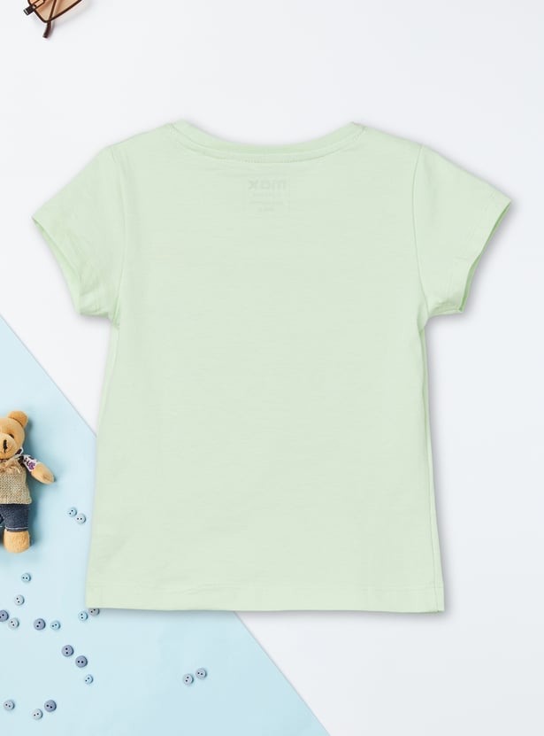 Girls Printed T-shirt - Pack of 2