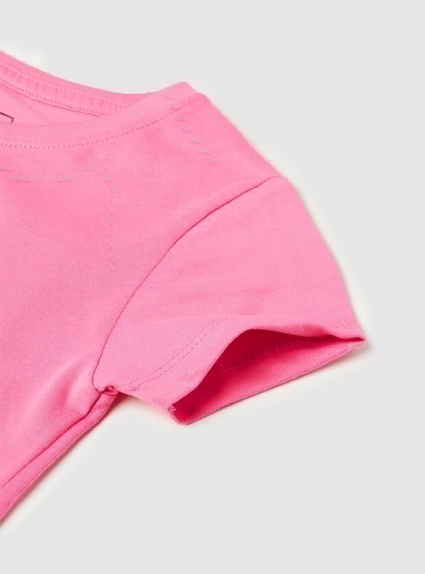 Girls Assorted T-shirt - Pack of 2