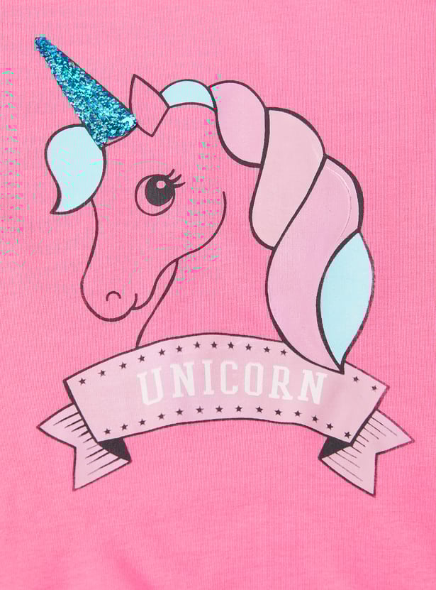 Girls Assorted T-shirt - Pack of 2