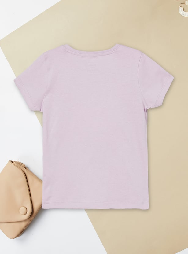 Girls Assorted T-shirt - Pack of 2