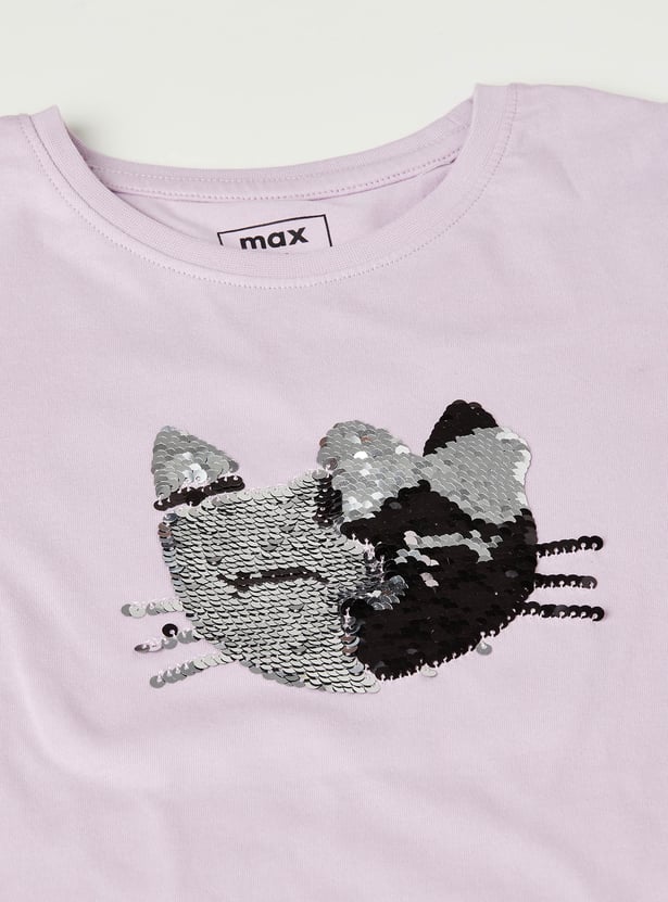 Girls Assorted T-shirt - Pack of 2