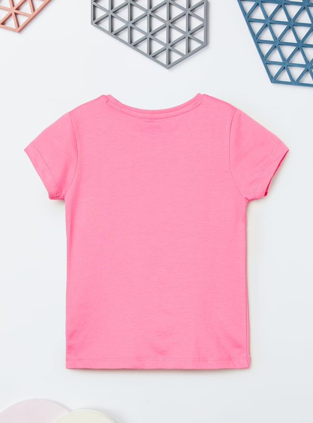 Girls Assorted T-shirt - Pack of 2