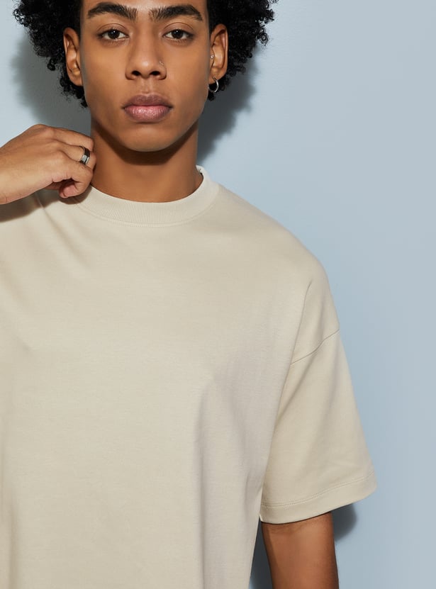 URB_N Men Solid T-shirt - Pack of 2