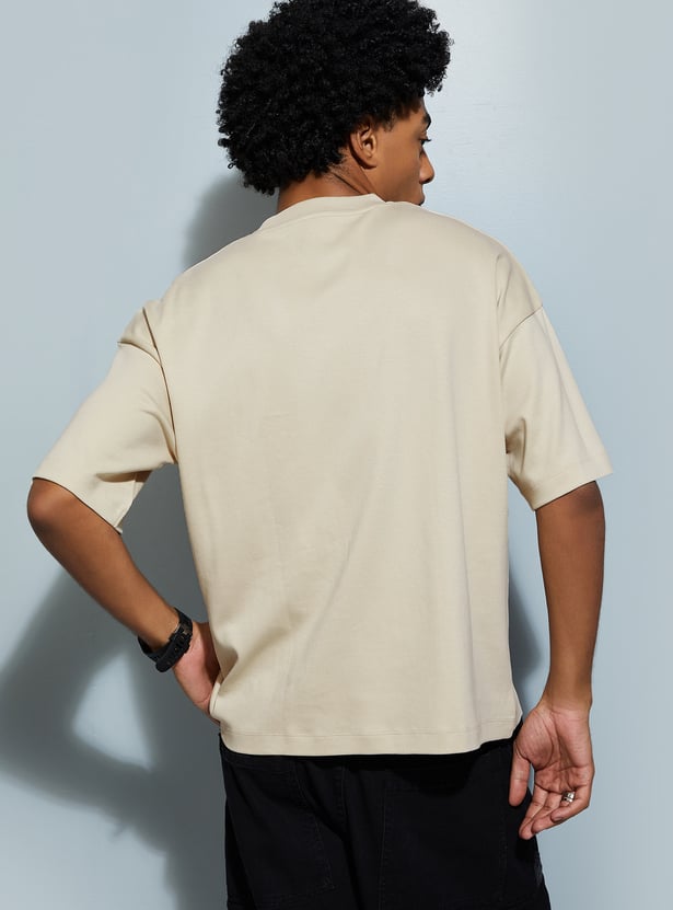 URB_N Men Solid T-shirt - Pack of 2