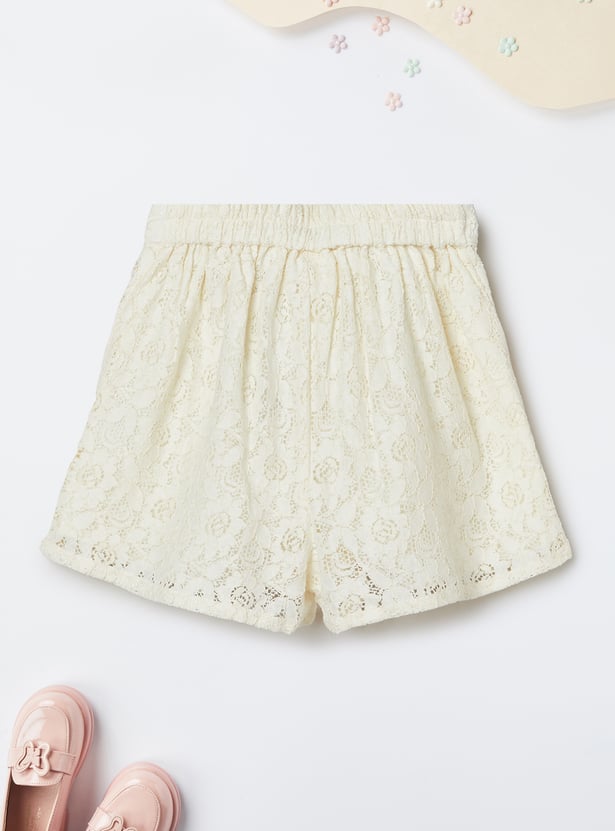 Girls Assorted Woven Shorts - Pack of 2