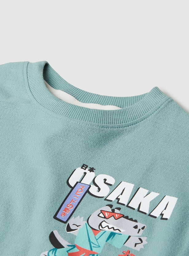 Boys Assorted Printed T-shirt - Pack of 2