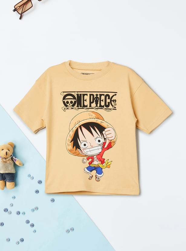 Boys Assorted Printed T-shirt - Pack of 2