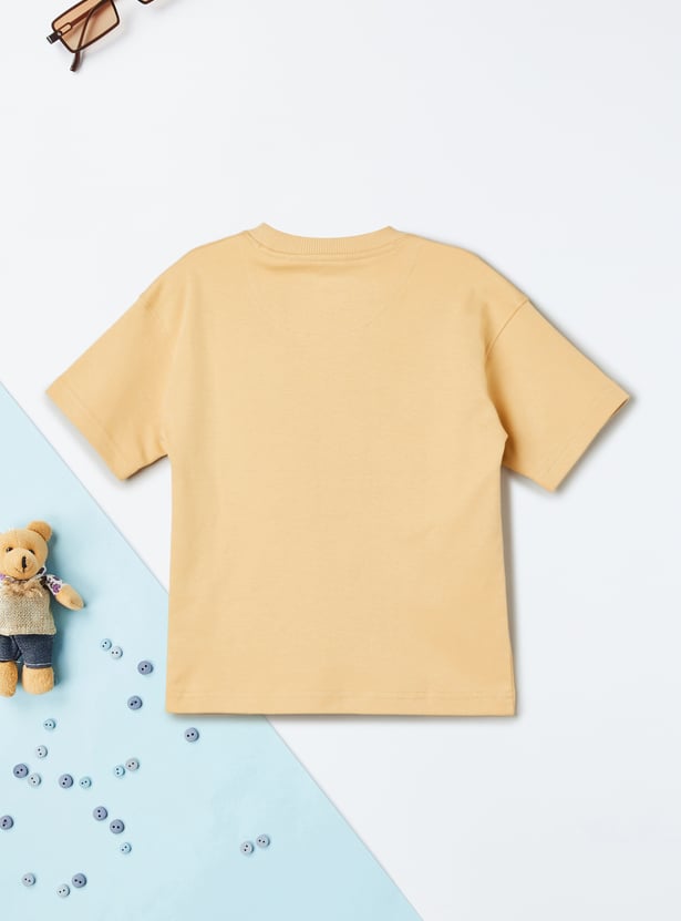 Boys Assorted Printed T-shirt - Pack of 2