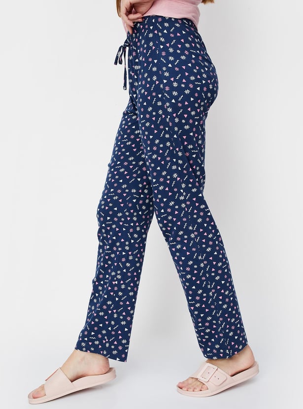 Women Printed Pyjamas - Pack of 2