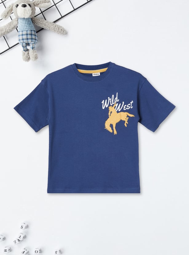 Boys Printed T-shirt - Pack of 2