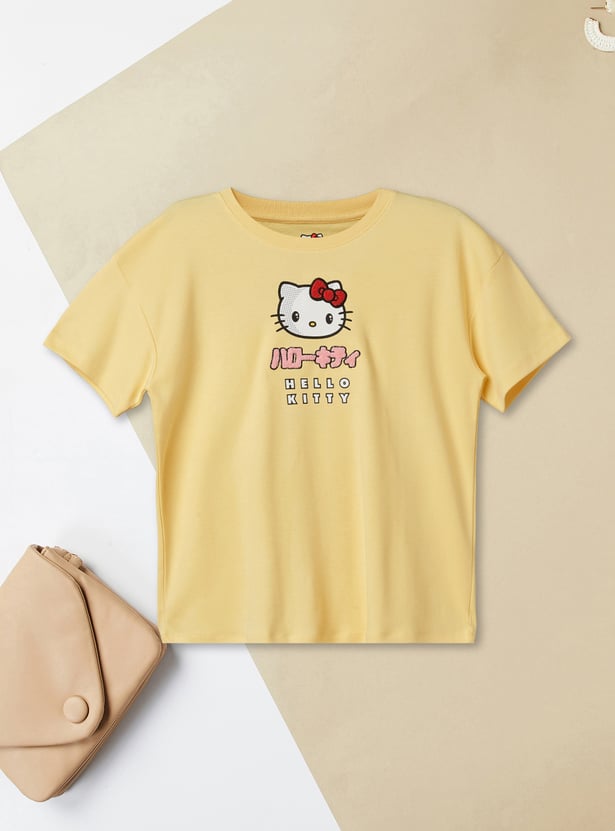 Girls Printed T-shirt - Pack of 2