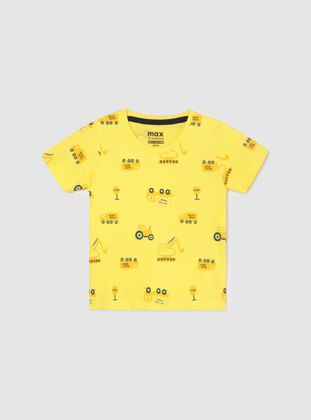 Boys Printed T-shirt - Pack of 2