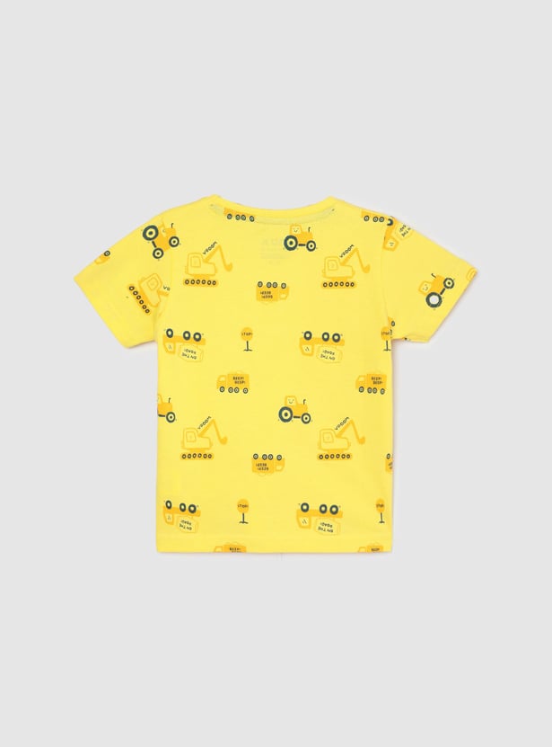 Boys Printed T-shirt - Pack of 2
