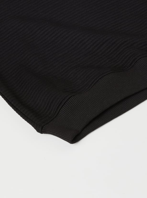 Boys Textured Sweatshirts - Pack of 2