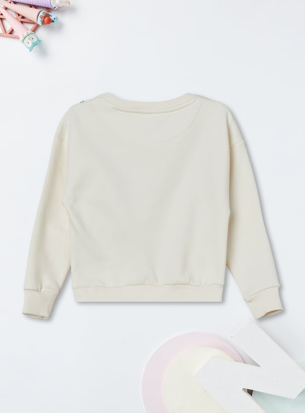 Girls Printed Sweatshirt - Pack of 2