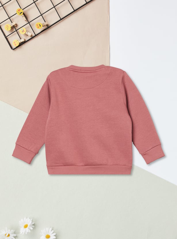 Girls Graphic Print Sweatshirt - Pack of 2