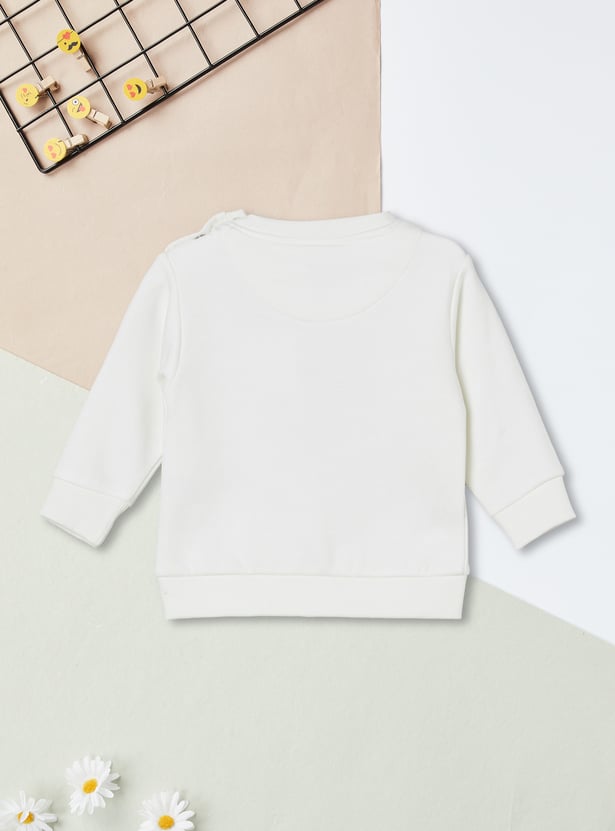 Girls Graphic Print Sweatshirt - Pack of 2