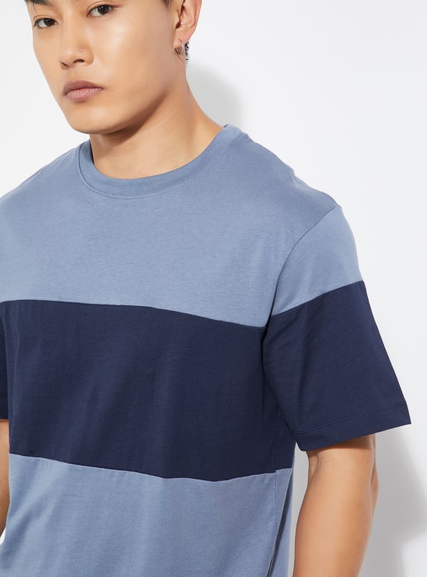 URB_N Men Colourblock T-shirt - Pack of 2