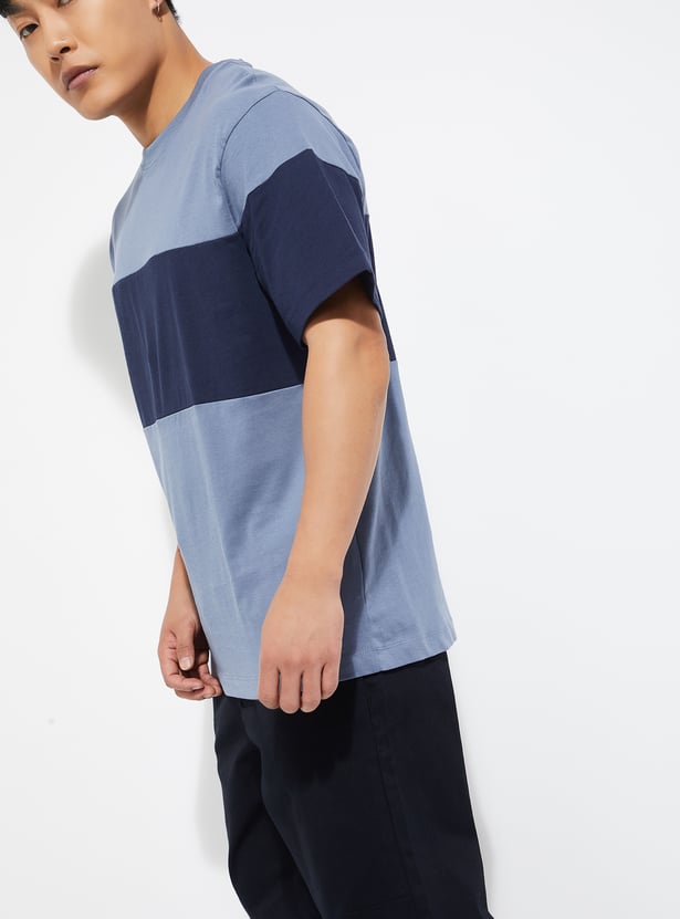 URB_N Men Colourblock T-shirt - Pack of 2