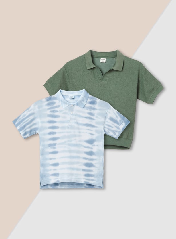 Boys Polo T-shirt - Pack of 2