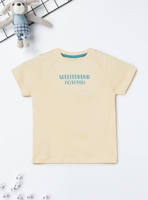Boys Printed T-shirt - Pack of 2