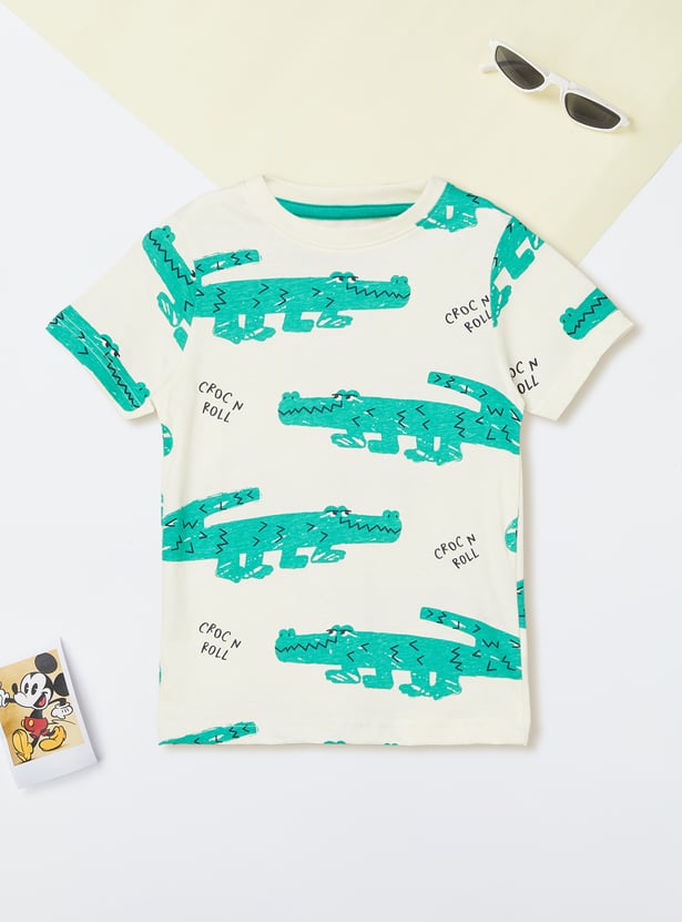 Boys Printed T-shirt - Pack of 2