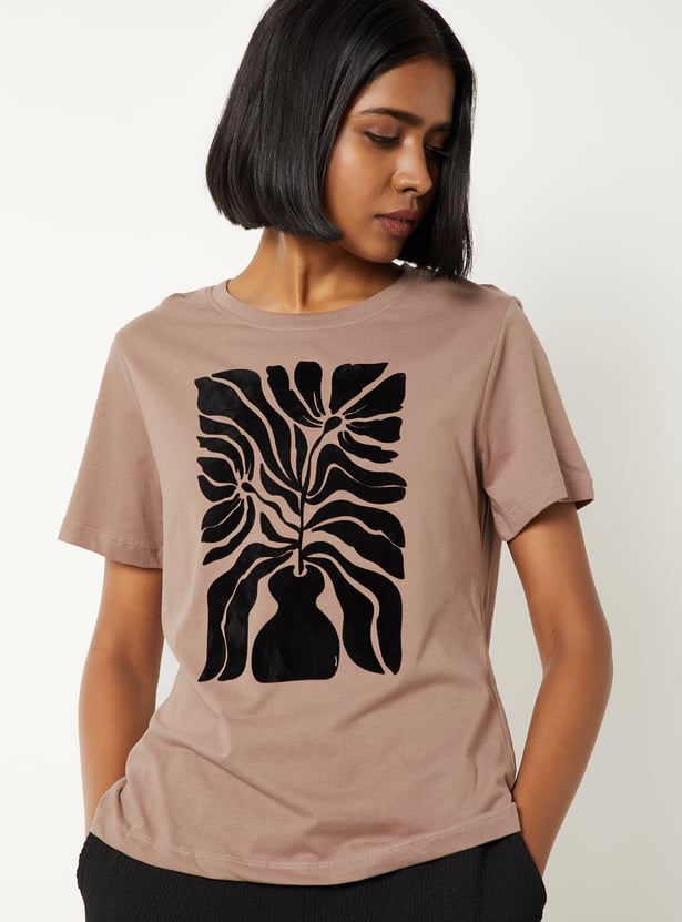 Women Printed T-shirt - Pack of 2