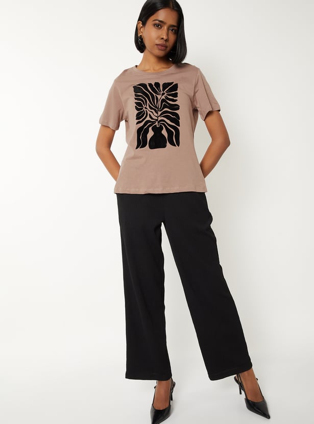 Women Printed T-shirt - Pack of 2