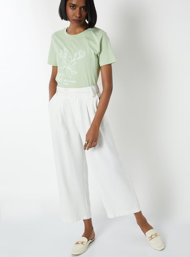 Women Printed T-shirt - Pack of 2