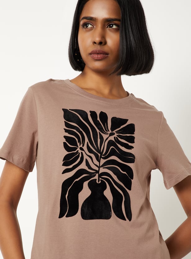 Women Printed T-shirt - Pack of 2