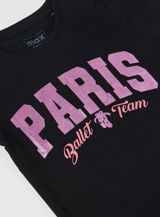 Girls Assorted T-shirt - Pack of 2