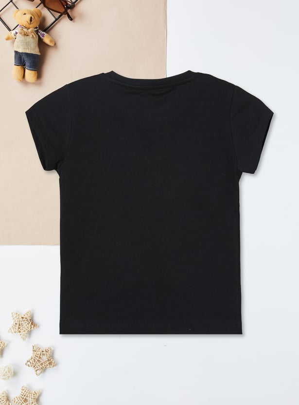 Girls Assorted T-shirt - Pack of 2