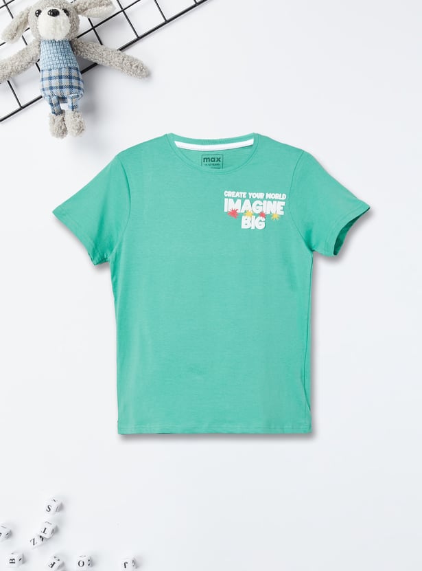 Boys Printed T-shirt - Pack of 2