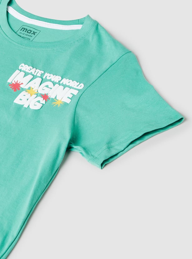 Boys Printed T-shirt - Pack of 2