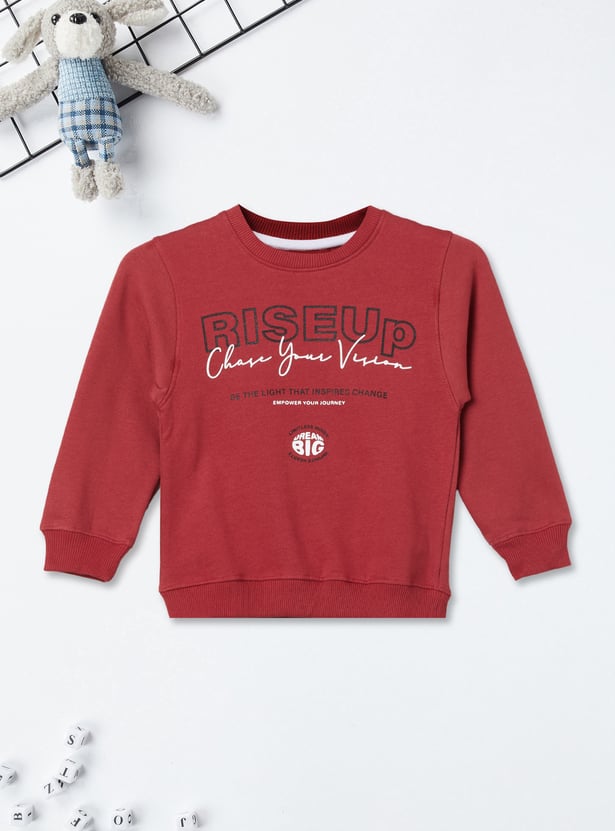 Boys Printed Sweatshirts - Pack of 2
