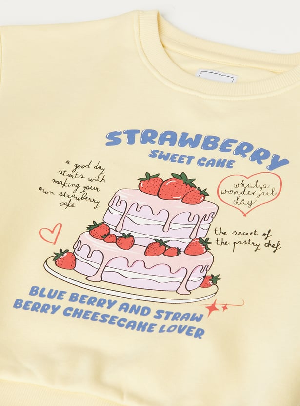 Girls Assorted Sweatshirt - Pack of 2