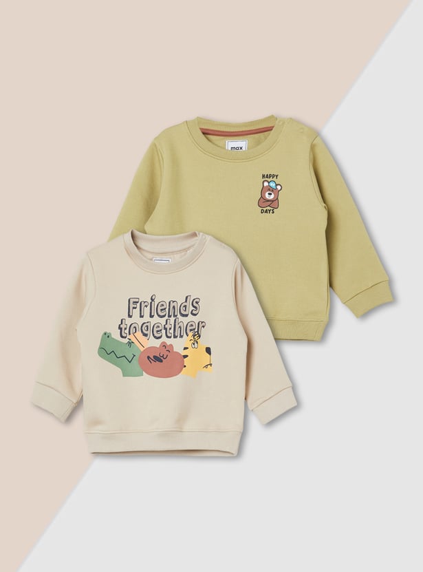 Boys Printed Sweatshirt - Pack of 2