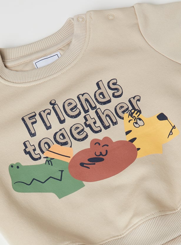 Boys Printed Sweatshirt - Pack of 2