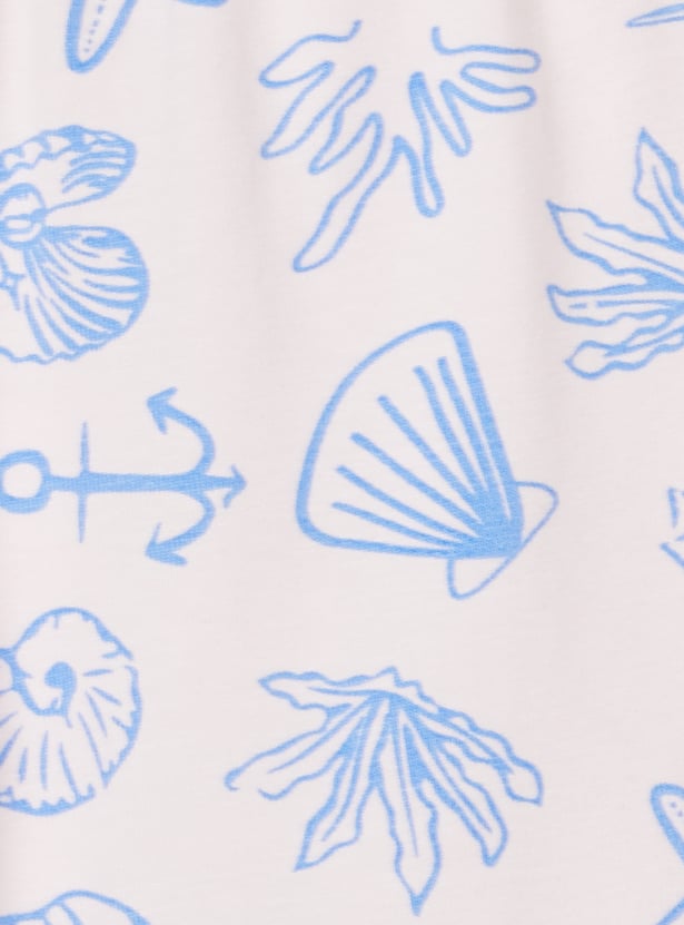 Girls Printed Leggings - Pack of 2