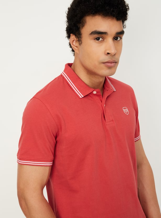 Men Solid Polo T-shirt - Pack of 2