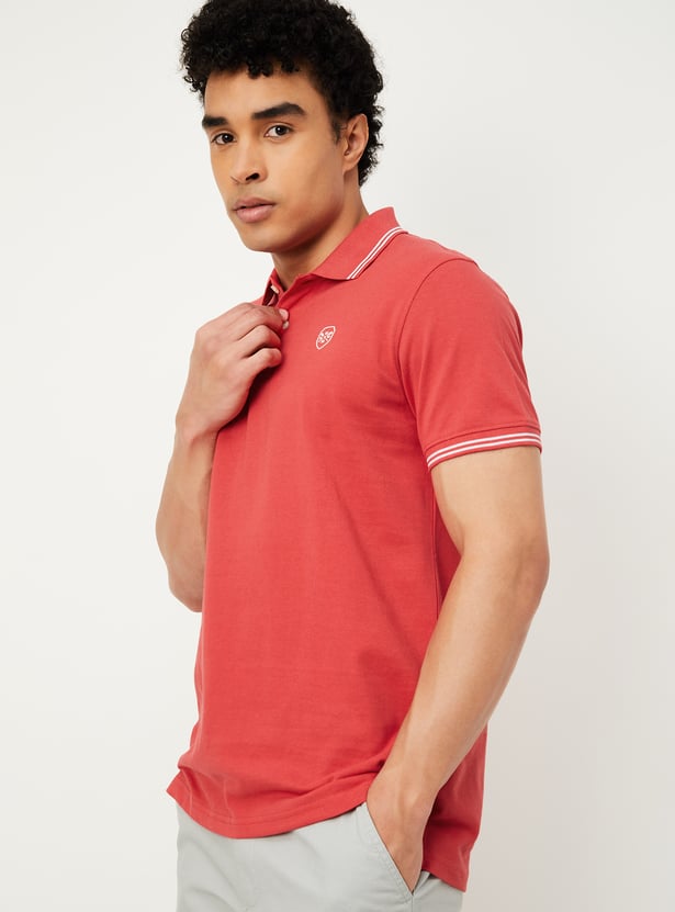 Men Solid Polo T-shirt - Pack of 2