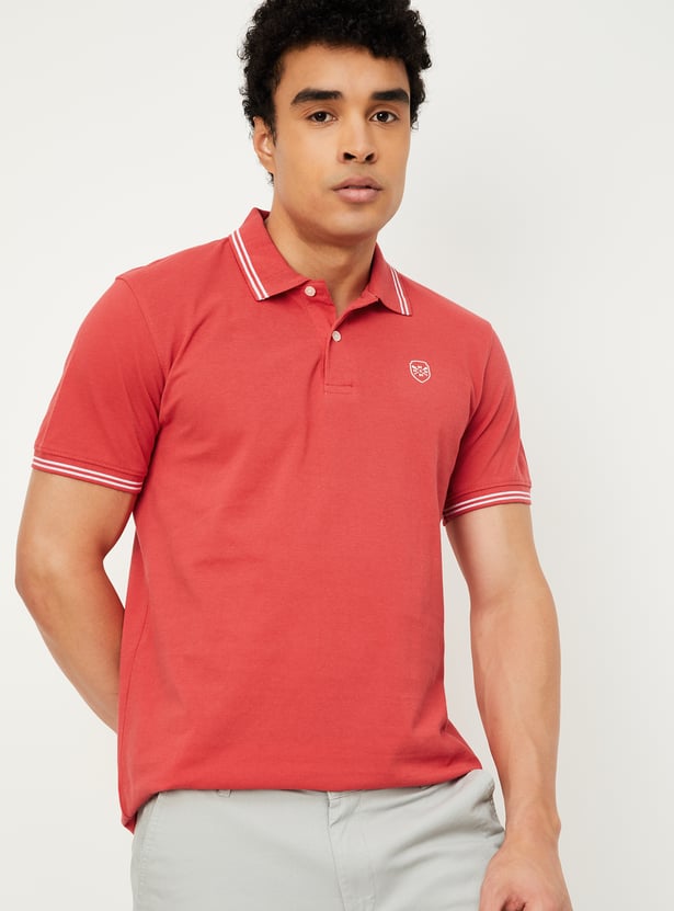 Men Solid Polo T-shirt - Pack of 2