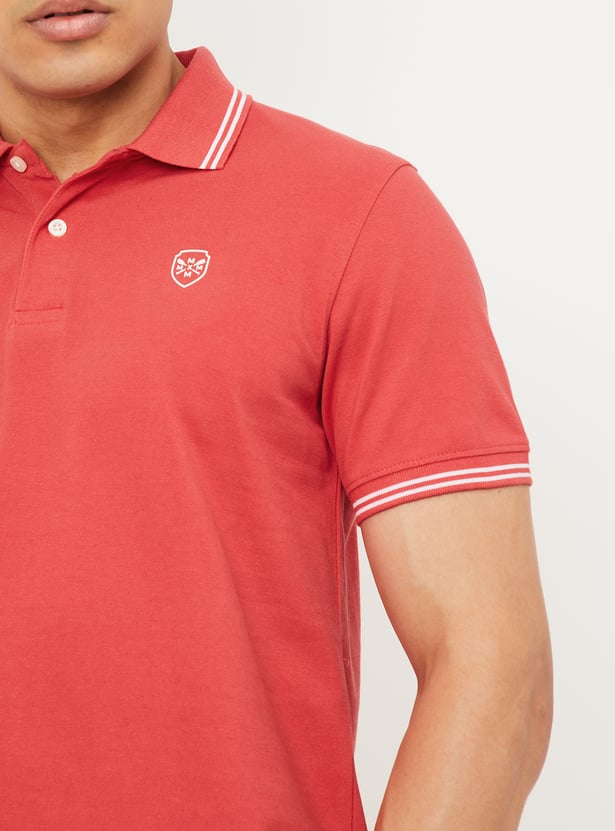 Men Solid Polo T-shirt - Pack of 2