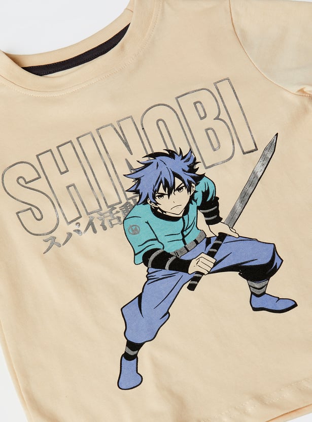 Boys Printed T-shirt - Pack of 2